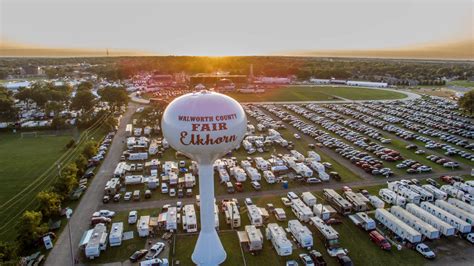 Walworth county fairgrounds - A nearly 100-acre site perfect for any event. A hospitable home to horse shows, camping, festivals, markets, celebrations and more, the historic Walworth County Fairgrounds welcomes you to visit us in Elkhorn, Wisconsin.